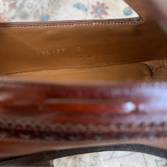 Gucci Brown Leather Tassel Loafers - Picture 8 of 12